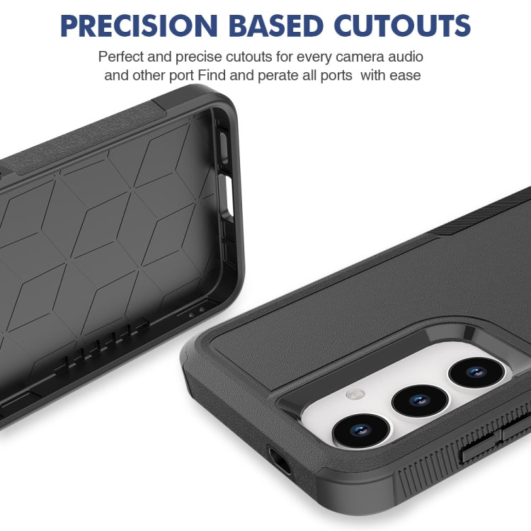 For Samsung Galaxy S24 5G 2 in 1 PC + TPU Phone Case(Black) - HoMEdemic™ 