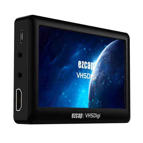 Ezcap 180 VHSDigi 4.3 inch Screen Video Capture Recording Box(Black) - HoMEdemic™ 