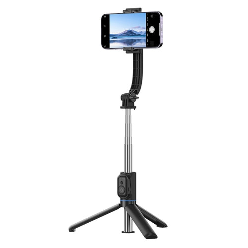 ZGA S01 Bluetooth Remote Control Detachable Tripod Selfie Stick(Black) - HoMEdemic™ 