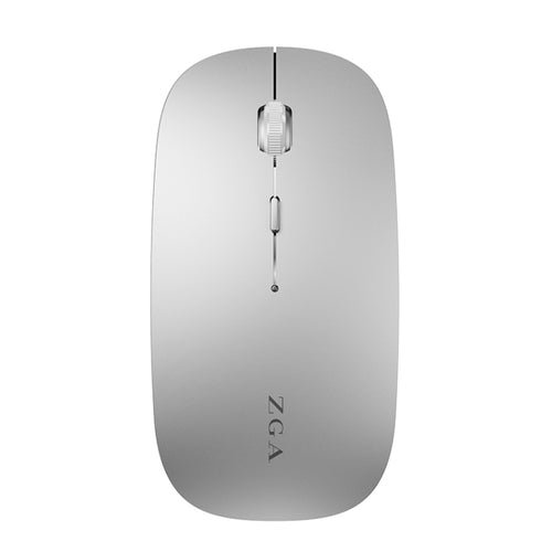 ZGA Chinchilla Dual Mode Wireless 2.4G + Bluetooth 5.0 Mouse(Silver) - HoMEdemic™ 