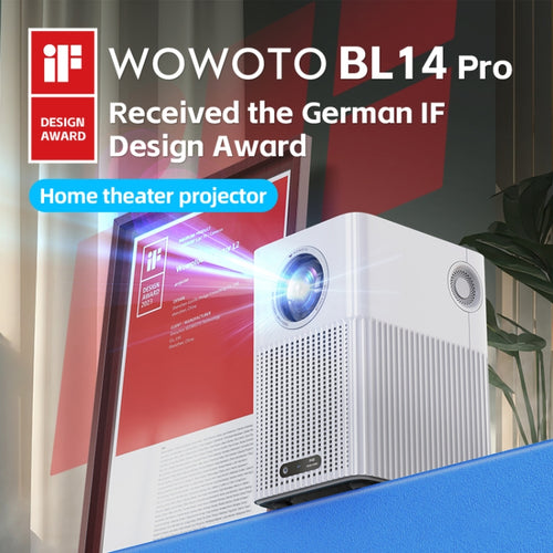 WOWOTO BL14Pro 4.41 inch LCD Display 1080P HD Smart Projector(US Plug) - HoMEdemic™ 