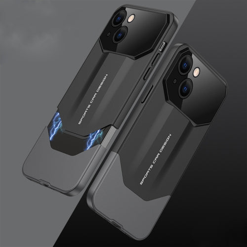 For iPhone 14 GKK Imitation Ultimate Design All-inclusive Shockproof Phone Case(Balck) - HoMEdemic™ 