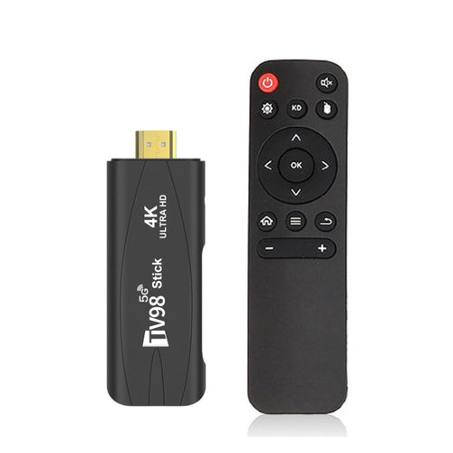 TV98 Rockchip 3228A Quad Core 4K HD Bluetooth Android TV Stick, RAM:2GB+16GB(EU Plug) - HoMEdemic™ 