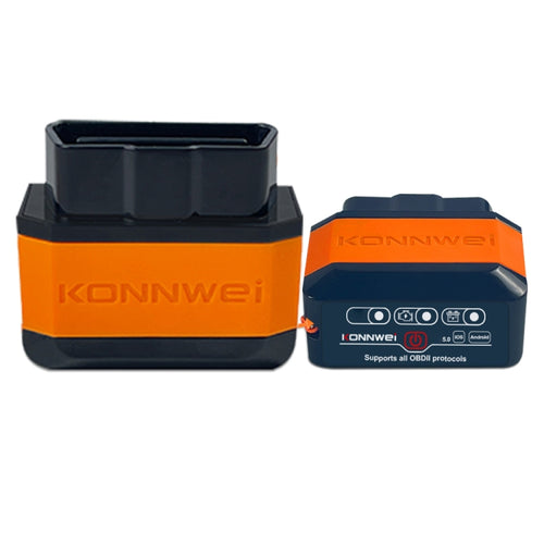 KONNWEI KW905 Bluetooth 5.0 Car OBD2 Scanner Support Android & iOS(Black Orange) - HoMEdemic™ 