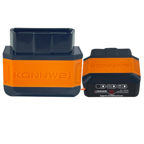 KONNWEI KW906 Bluetooth 5.0 Car OBD2 Scanner Support Android & iOS(Black Orange) - HoMEdemic™ 