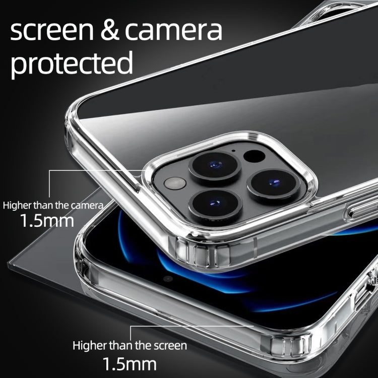 For iPhone 15 Pro Acrylic Space Phone Case(Transparent) - HoMEdemic™ 