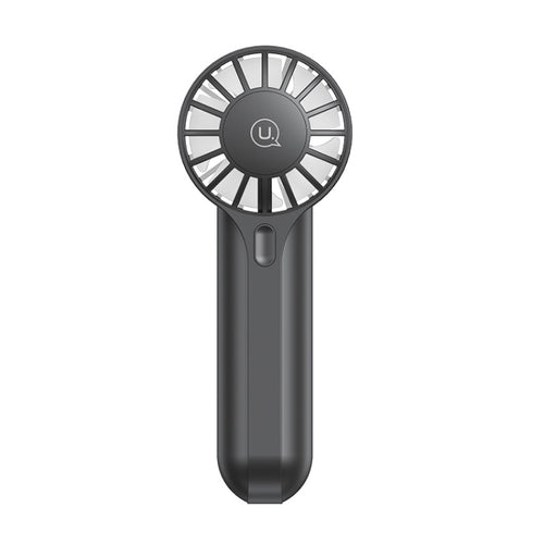 USAMS ZB288 Portable Type-C Rechargeable High Speed Handheld Mini Fan(Black) - HoMEdemic™ 