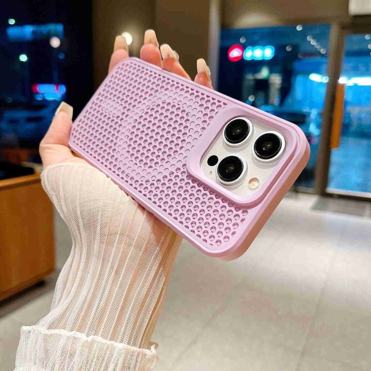 For iPhone 15 Pro MagSafe Magnetic Heat Dissipation Phone Case(Light Purple) - HoMEdemic™ 
