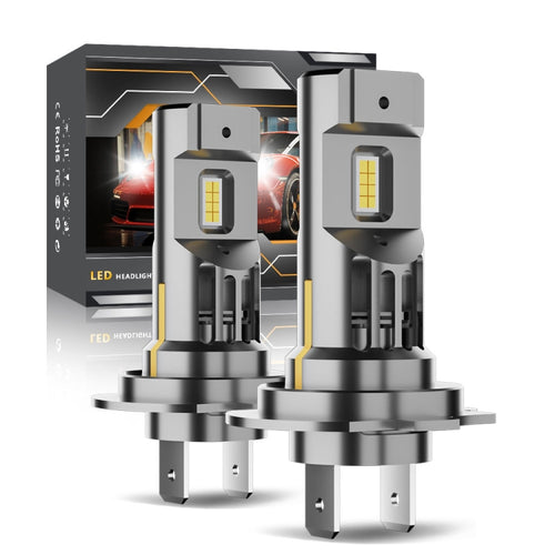 H7 Pair 22W 2000lm 6000K Car LED Direct Plug-in Headlight Bulb - HoMEdemic™ 