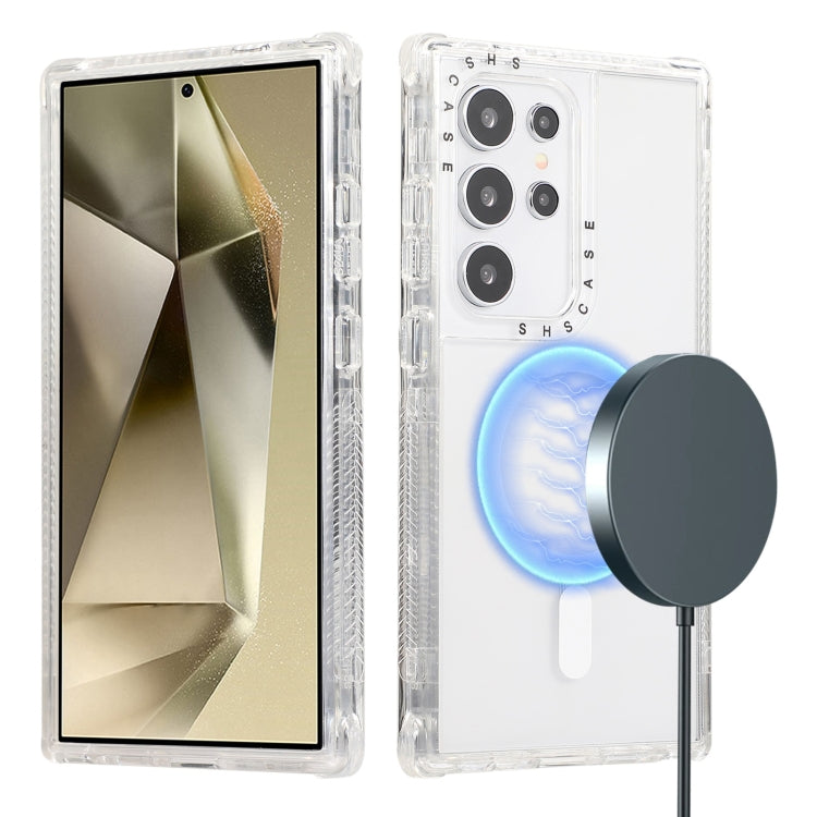 For Samsung Galaxy S24 Ultra Dreamland MagSafe Magnetic 3 in 1 TPU + PC Phone Case(Transparent) - HoMEdemic™ 