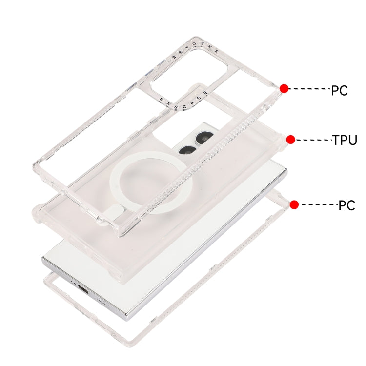 For Samsung Galaxy S24 Ultra Dreamland MagSafe Magnetic 3 in 1 TPU + PC Phone Case(Transparent) - HoMEdemic™ 