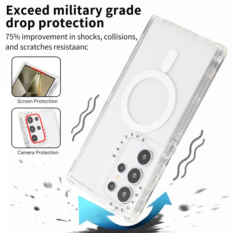 For Samsung Galaxy S24 Ultra Dreamland MagSafe Magnetic 3 in 1 TPU + PC Phone Case(Transparent) - HoMEdemic™ 