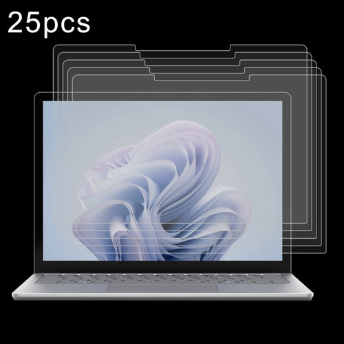 For Microsoft Surface Laptop 6 13.5 25pcs 9H 0.3mm Explosion-proof Tempered Glass Film - HoMEdemic™ 