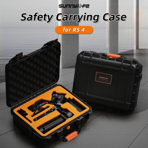 For DJI RS 4 Sunnylife Safety Carrying Case Waterproof Hard Case Box(Black) - HoMEdemic™ 