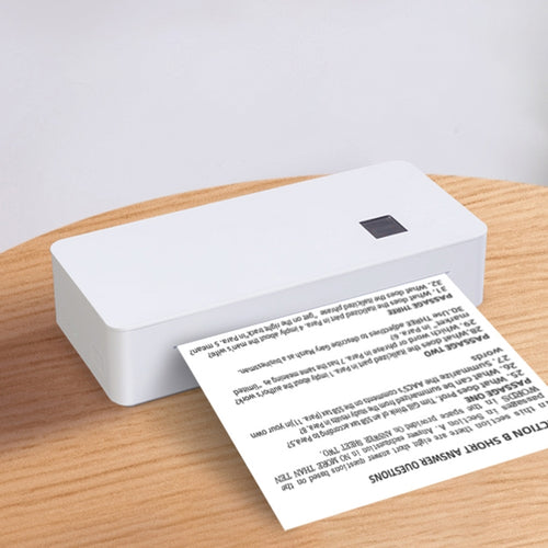 A4LE Portable Bluetooth HD Thermal Printer for Home Office Study(US Plug) - HoMEdemic™ 