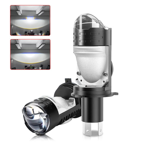 N6 Car Plug-in Dual Condenser Lens Headlight(Black) - HoMEdemic™ 