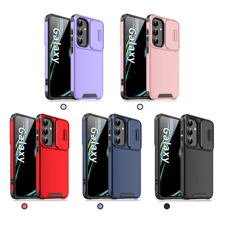 For Samsung Galaxy S24 Ultra 5G Sliding Camshield TPU + PC Phone Case(Black) - HoMEdemic™ 