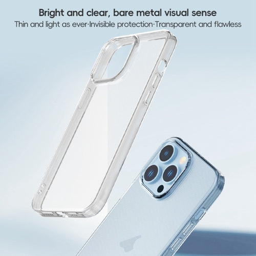 For iPhone 15 Plus ZGA Clear TPU Shockproof Phone Case(Transparent) - HoMEdemic™ 