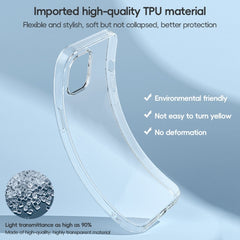 For iPhone 15 Pro Max ZGA Clear TPU Shockproof Phone Case(Transparent) - HoMEdemic™ 