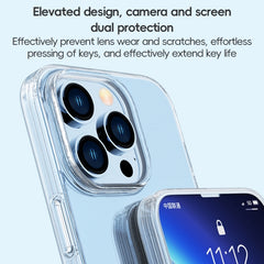 For iPhone 15 Pro Max ZGA Clear TPU Shockproof Phone Case(Transparent) - HoMEdemic™ 