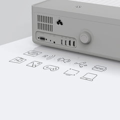 D4000 1080P HD Home Portable LED Projector(EU Plug) - HoMEdemic™ 
