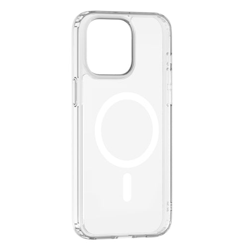 For iPhone 15 Pro Max ZGA Magsafe Clear PC Hybrid TPU Phone Case(Transparent) - HoMEdemic™ 