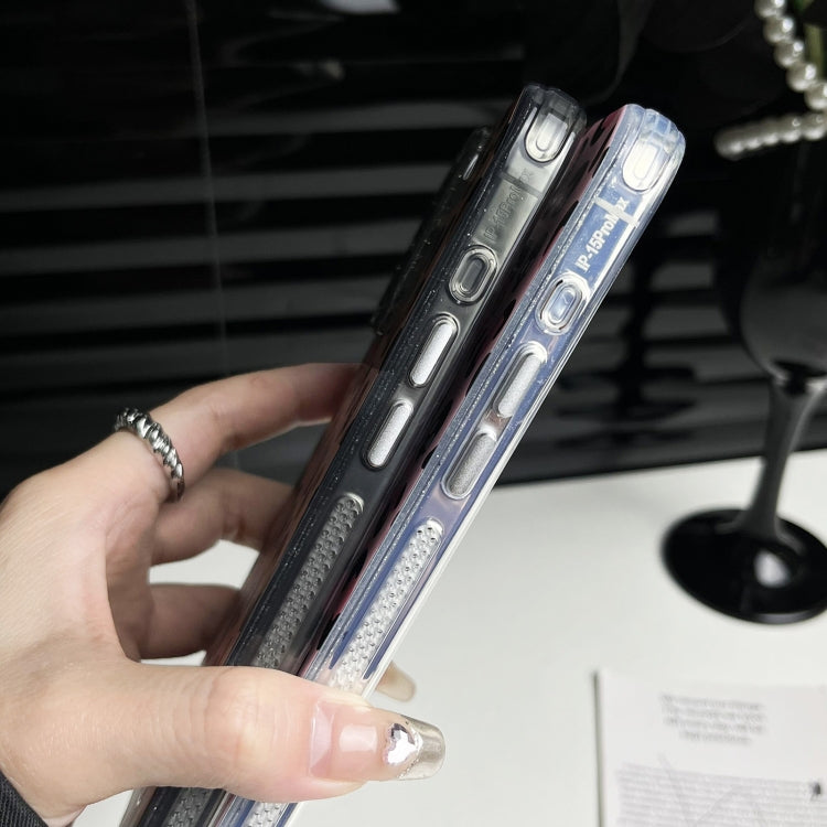 For iPhone 15 Pro Max Glitter Powder Leopard Print PC + TPU Phone Case(Brown) - HoMEdemic™ 