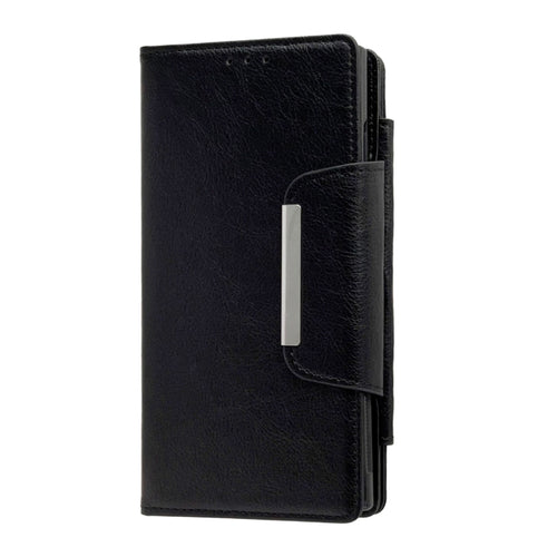 For Samsung Galaxy S24 5G Multifunctional 7-Card Wallet Leather Phone Case(Black) - HoMEdemic™ 