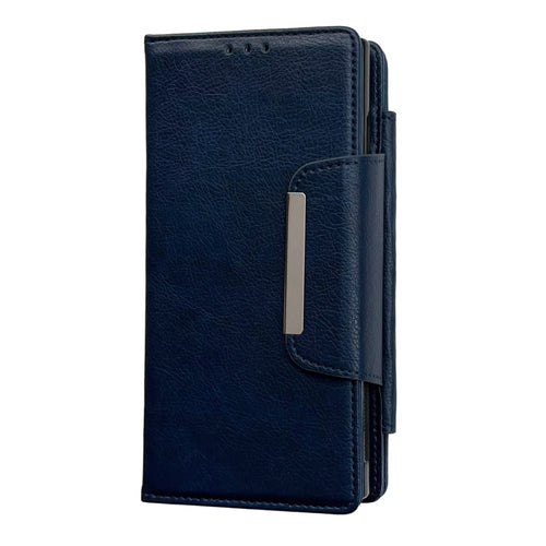 For Samsung Galaxy S24 5G Multifunctional 7-Card Wallet Leather Phone Case(Royal Blue) - HoMEdemic™ 