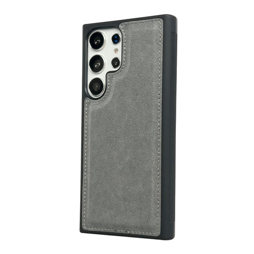 For Samsung Galaxy S24 5G Cowhide Texture Back Cover Phone Case(Grey) - HoMEdemic™ 