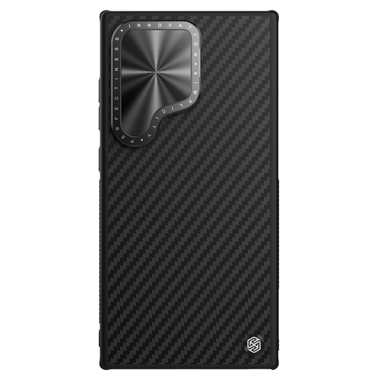 For Samsung Galaxy S24 Ultra 5G NILLKIN Aramid Fiber Phone Case(Black) - HoMEdemic™ 