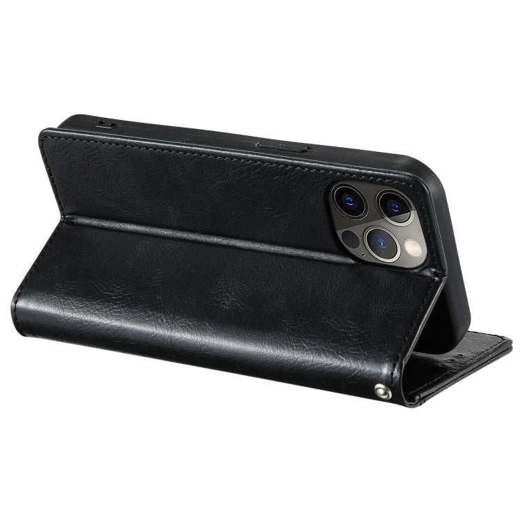 For iPhone 15 Pro Simple 6-Card Wallet Leather Phone Case(Black) - HoMEdemic™ 