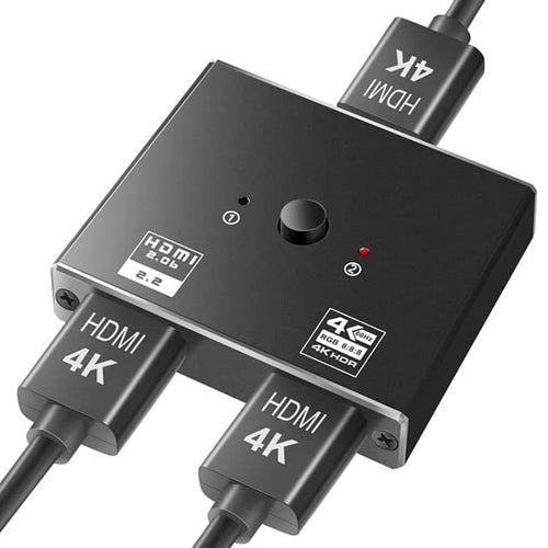 OZ 4K 60Hz 2 in 1 Out Two Ways HDMI Switcher - HoMEdemic™ 