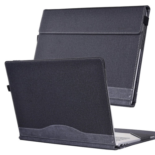 For Lenovo ThinkPad X1 Carbon Gen 11 Cloth Texture Laptop Leather Protective Case(Black) - HoMEdemic™ 