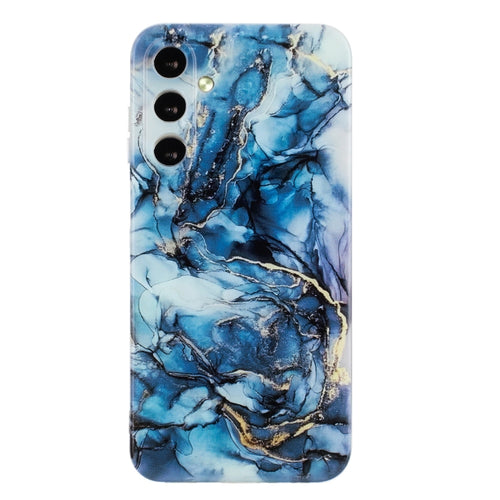 For Samsung Galaxy S24 5G IMD Marble Pattern TPU Phone Case(Grey) - HoMEdemic™ 