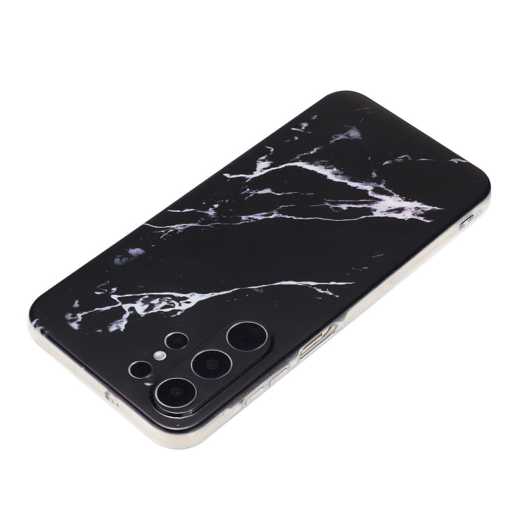 For Samsung Galaxy S24 Ultra 5G IMD Marble Pattern TPU Phone Case(Black) - HoMEdemic™ 