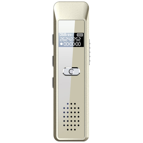 JNN Q7 Mini Portable Voice Recorder with OLED Screen, Memory:4GB(Gold) - HoMEdemic™ 