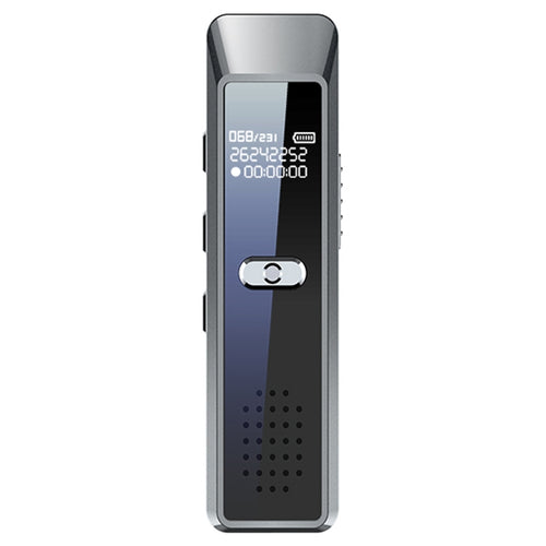 JNN Q7 Mini Portable Voice Recorder with OLED Screen, Memory:4GB(Metal Gray) - HoMEdemic™ 