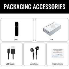 JNN L3 Bluetooth 4.2 Audio Receiver MP3 Player, Memory:16GB(Black) - HoMEdemic™ 
