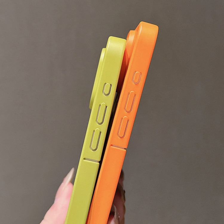 For iPhone 15 Pro Wave Texture PC Shockproof Phone Case(Avocado Green) - HoMEdemic™ 
