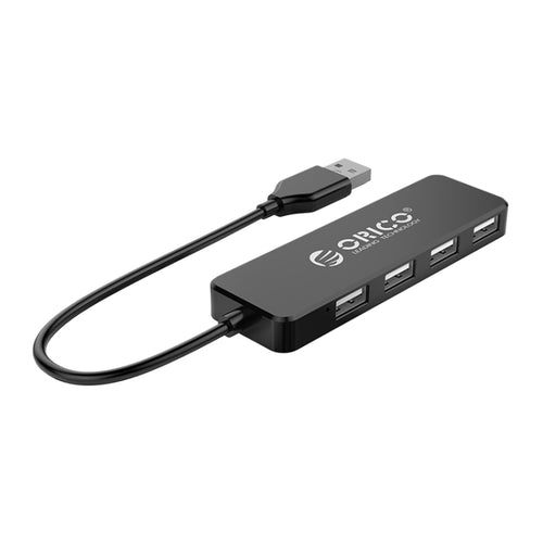 ORICO FL01-BK 4 Ports USB 2.0 HUB Expand Converter(Black) - HoMEdemic™ 