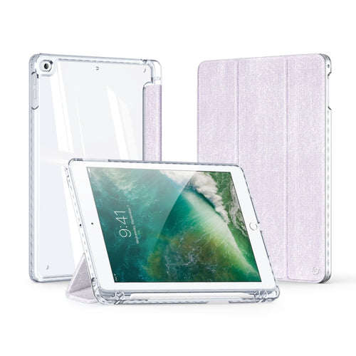 For iPad 9.7 2017 / 2018 / Air /Air2 DUX DUCIS Unid Series PU+TPU Smart Tablet Case(Purple) - HoMEdemic™ 