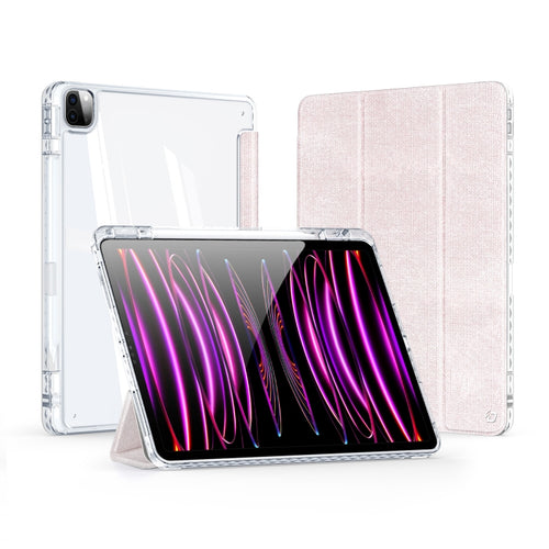 For iPad Pro 11 2020/2021/2022 DUX DUCIS Unid Series PU+TPU Smart Tablet Case(Pink) - HoMEdemic™ 