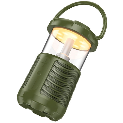 Borofone BP19 Travel Outdoor Bt Speaker With Camping Light(Green) - HoMEdemic™ 