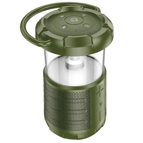 Borofone BP19 Travel Outdoor Bt Speaker With Camping Light(Green) - HoMEdemic™ 