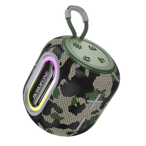 Borofone BR39 Portable Kaya Sports BT Speaker(Camouflage Green) - HoMEdemic™ 