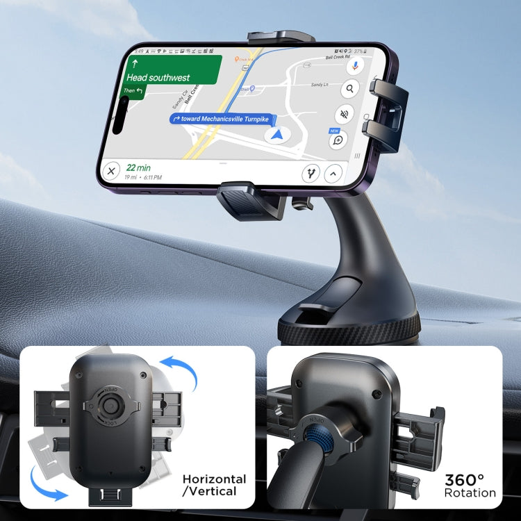 JOYROOM JR-OK6 Car Windshield Phone Holder(Black) - HoMEdemic™ 