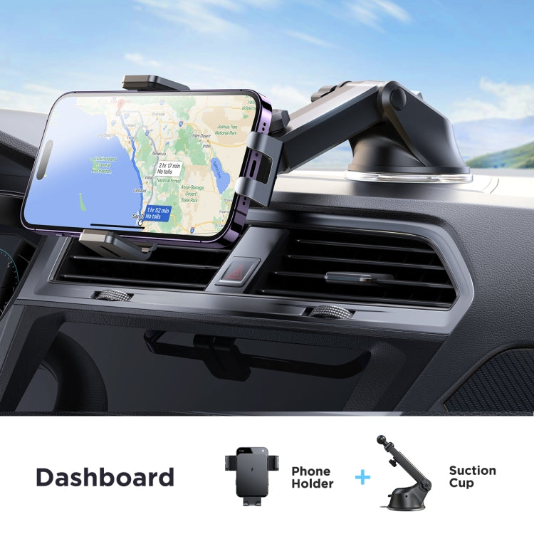 JOYROOM JR-ZS219 Car Dashboard Wireless Charging Stand(Black) - HoMEdemic™ 