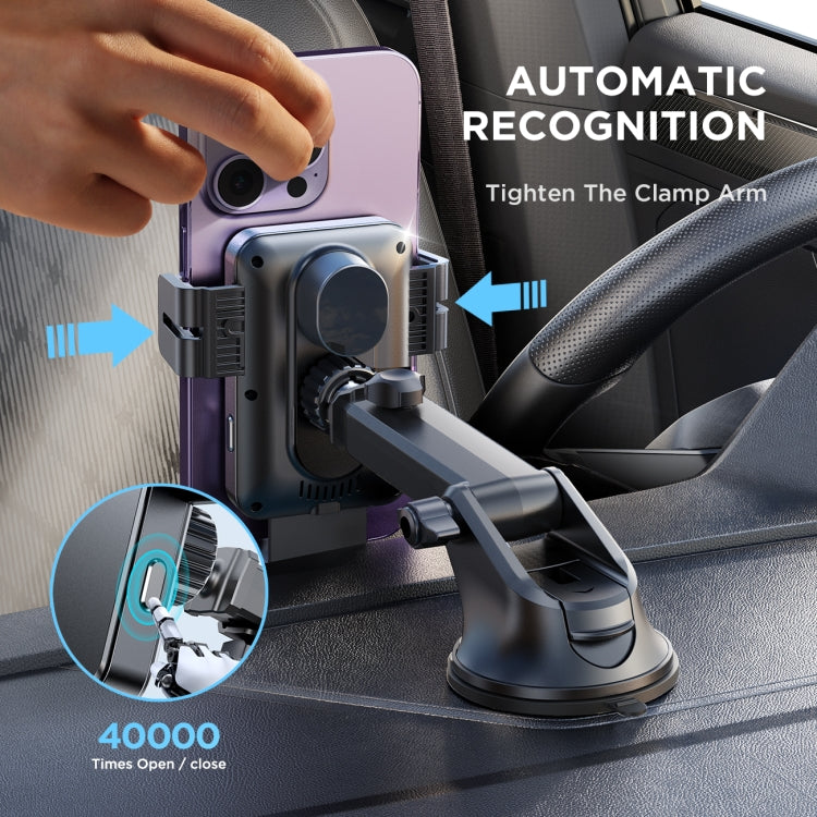 JOYROOM JR-ZS219 Car Dashboard Wireless Charging Stand(Black) - HoMEdemic™ 