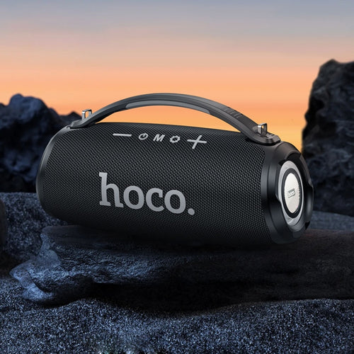 hoco HA4 Surge Outdoor Bluetooth 5.3 Speaker Support TWS / FM(Black) - HoMEdemic™ 